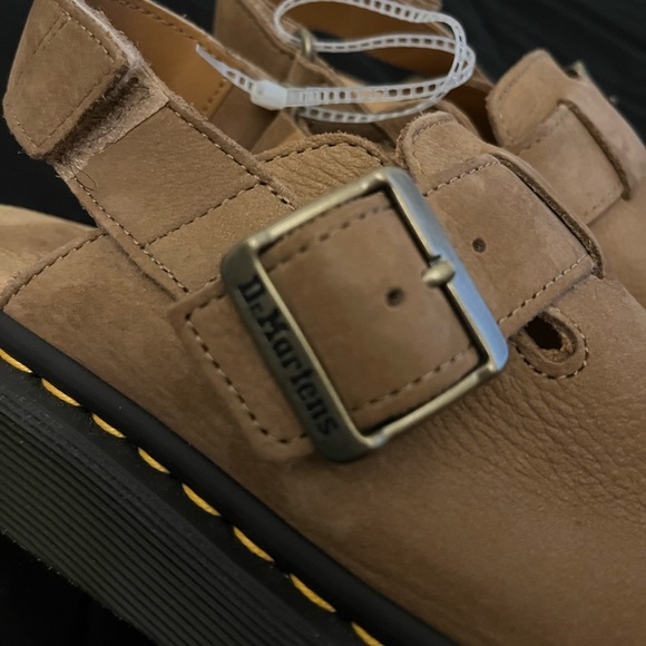 Dr. Martens Jorge ll Tan Slingback Clog with Buckle - Picture 9 of 10